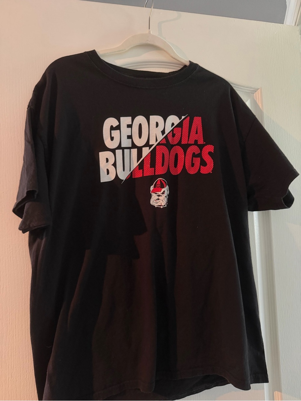 Georgia Bulldogs Black Graphic Tee